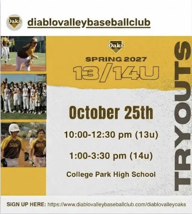 Flyer: 13u/14u tryouts